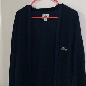 Lacoste Cardigan (M) Vintage